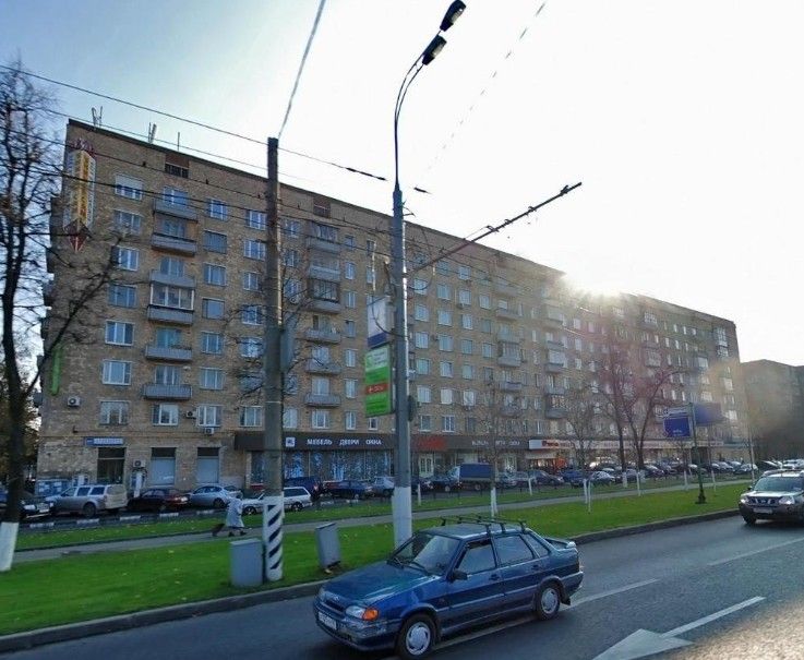 фасад дома, здание по адресу г Москва, Ленинский пр-кт, д 89/2